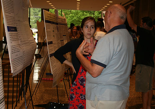 Jessica Hanway and John Bonin (Economics Department)